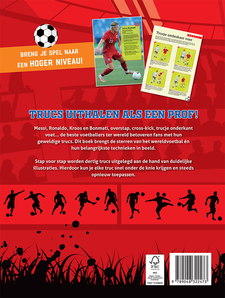 De beste voetbaltrucs achterkant