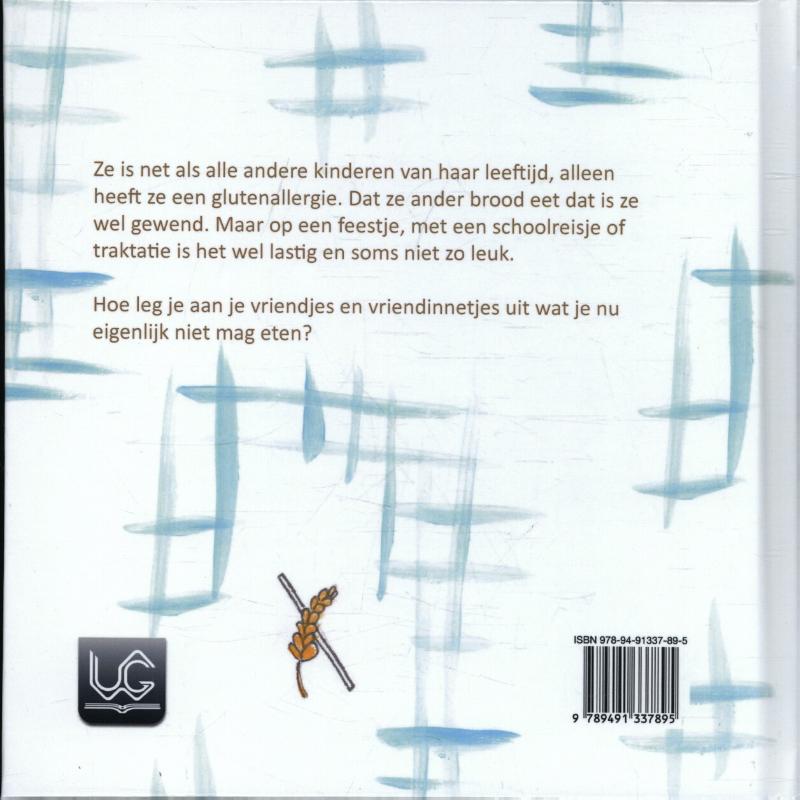 Mijn buik lust geen gluten! achterkant