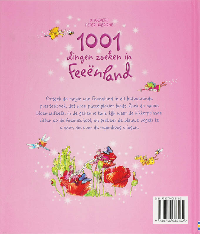 1001 dingen zoeken in feeënland achterkant