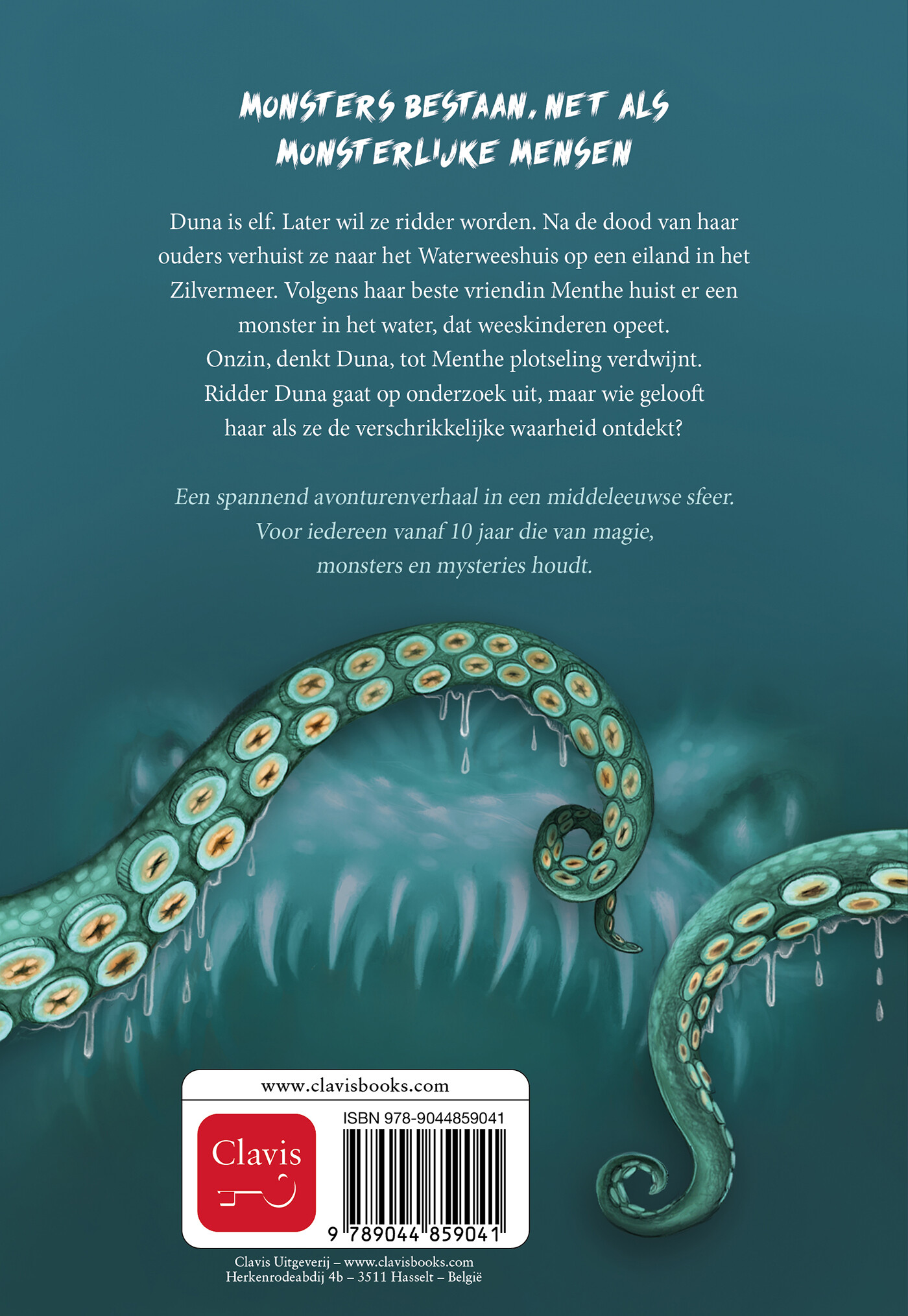 Waterwezen achterkant