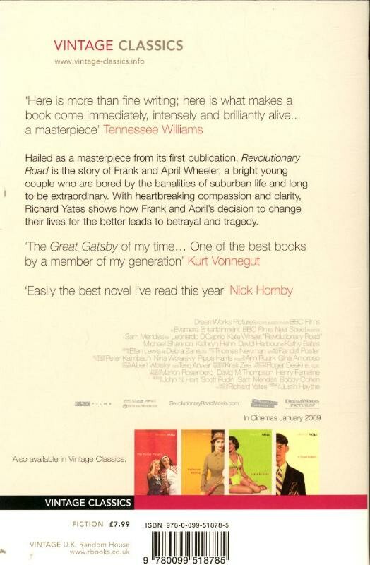 Revolutionary Road / Vintage classics achterkant