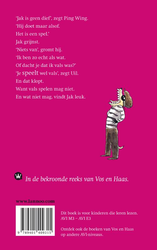 Het spel van Jak / Vos en Haas achterkant