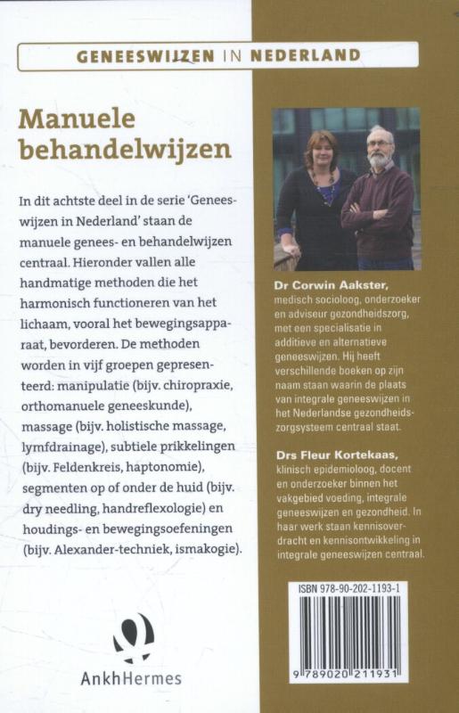 Manuele behandelwijzen / Geneeswijzen in Nederland / 8 achterkant
