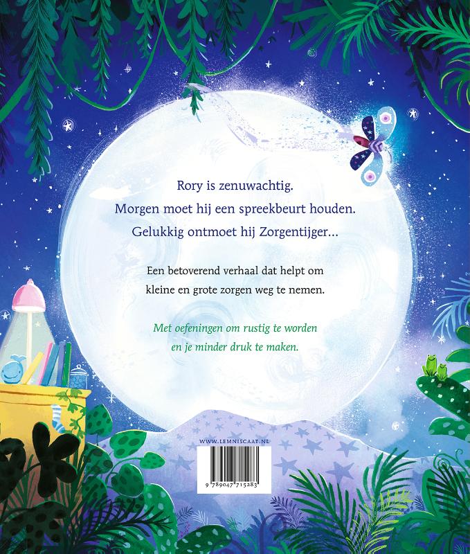 De zorgentijger achterkant