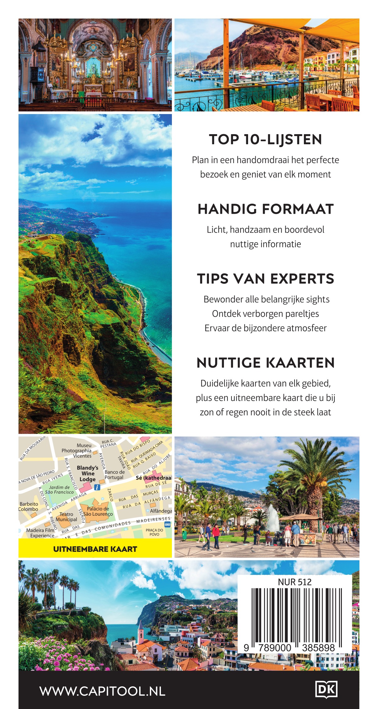 Madeira / Capitool Reisgidsen Top 10 achterkant
