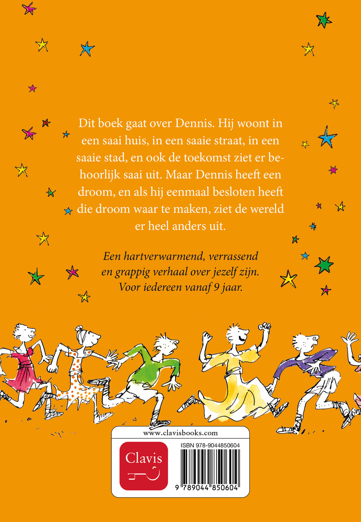 De jongen in de jurk achterkant