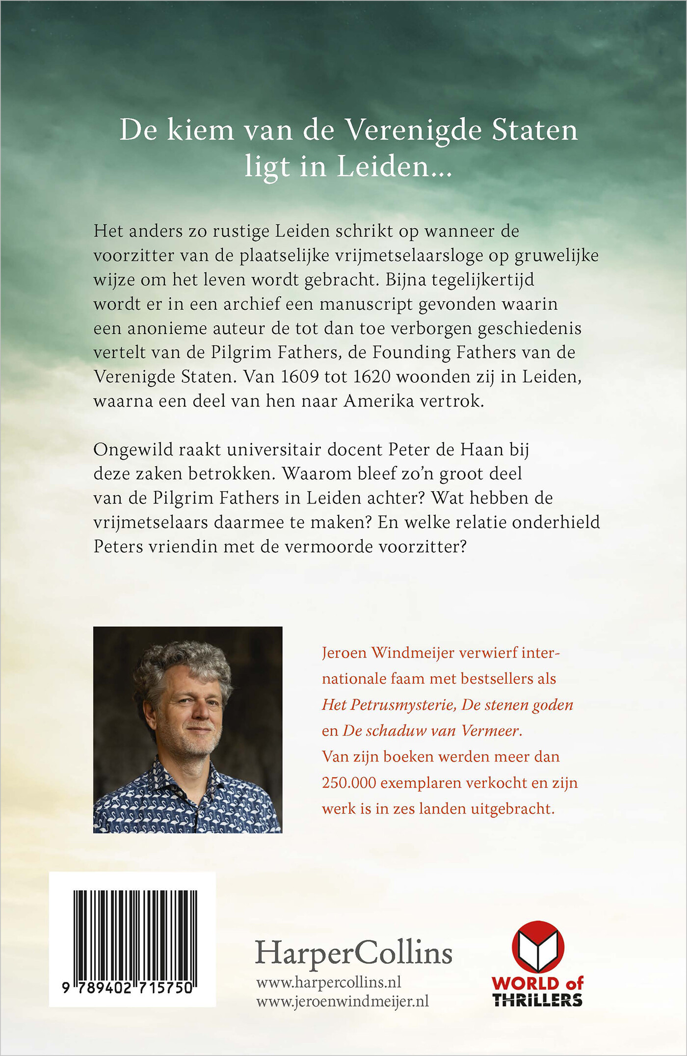 Het Pilgrim Fathers complot achterkant