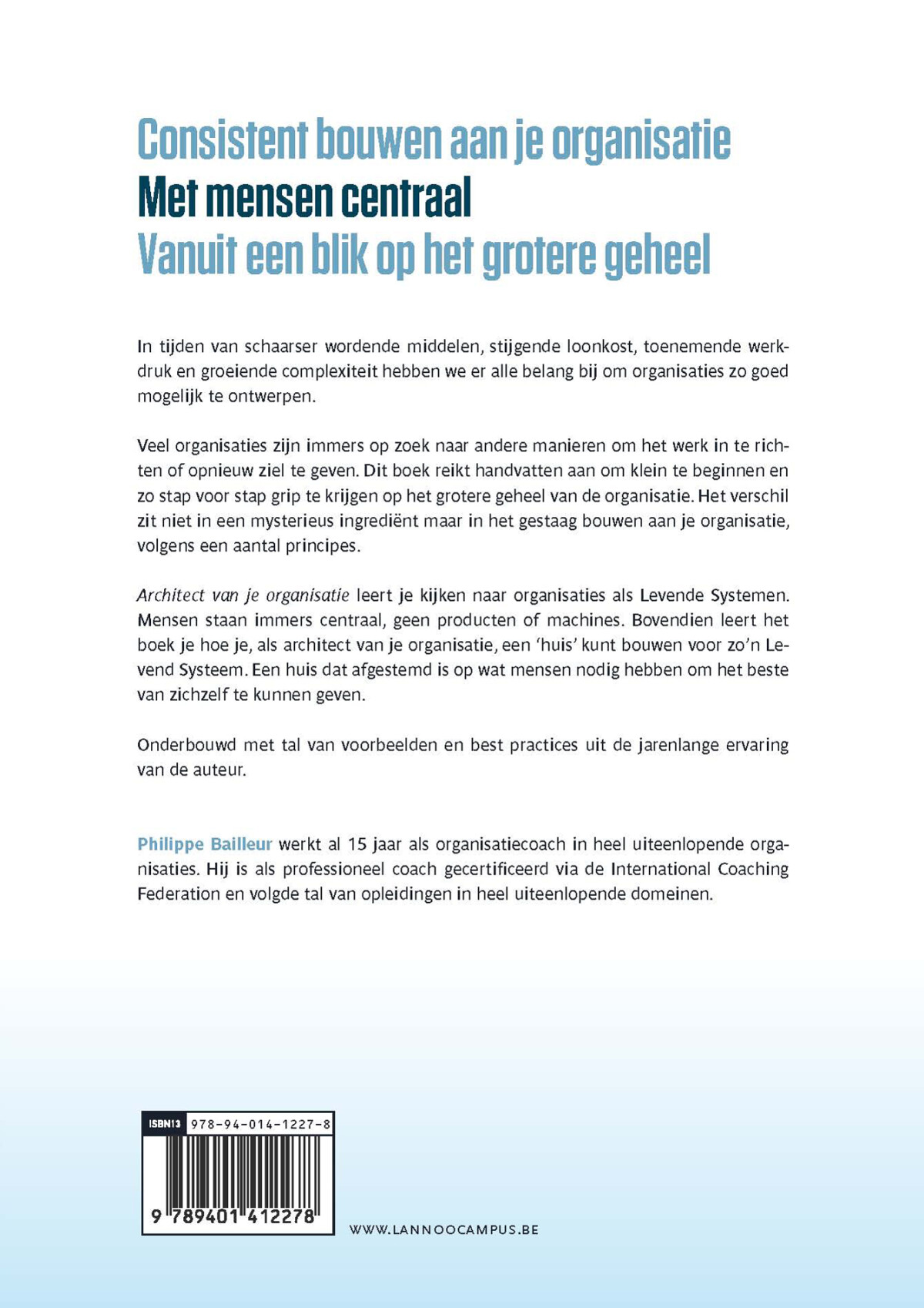 Architect van je organisatie achterkant
