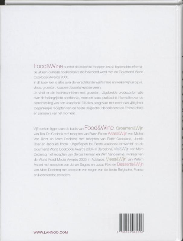 Food & Wine Food & Wine achterkant