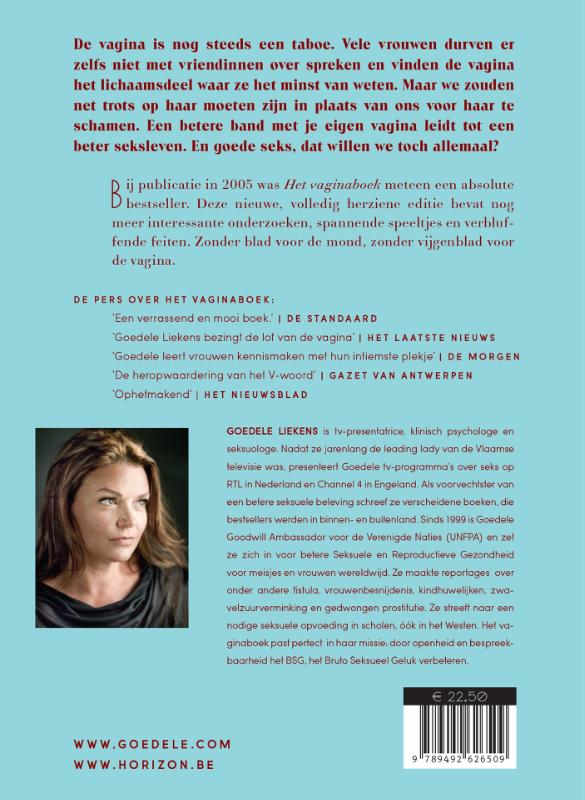 Het vaginaboek Het vaginaboek achterkant