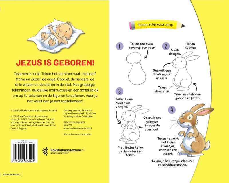 Teken het kerstverhaal Teken het kerstverhaal achterkant
