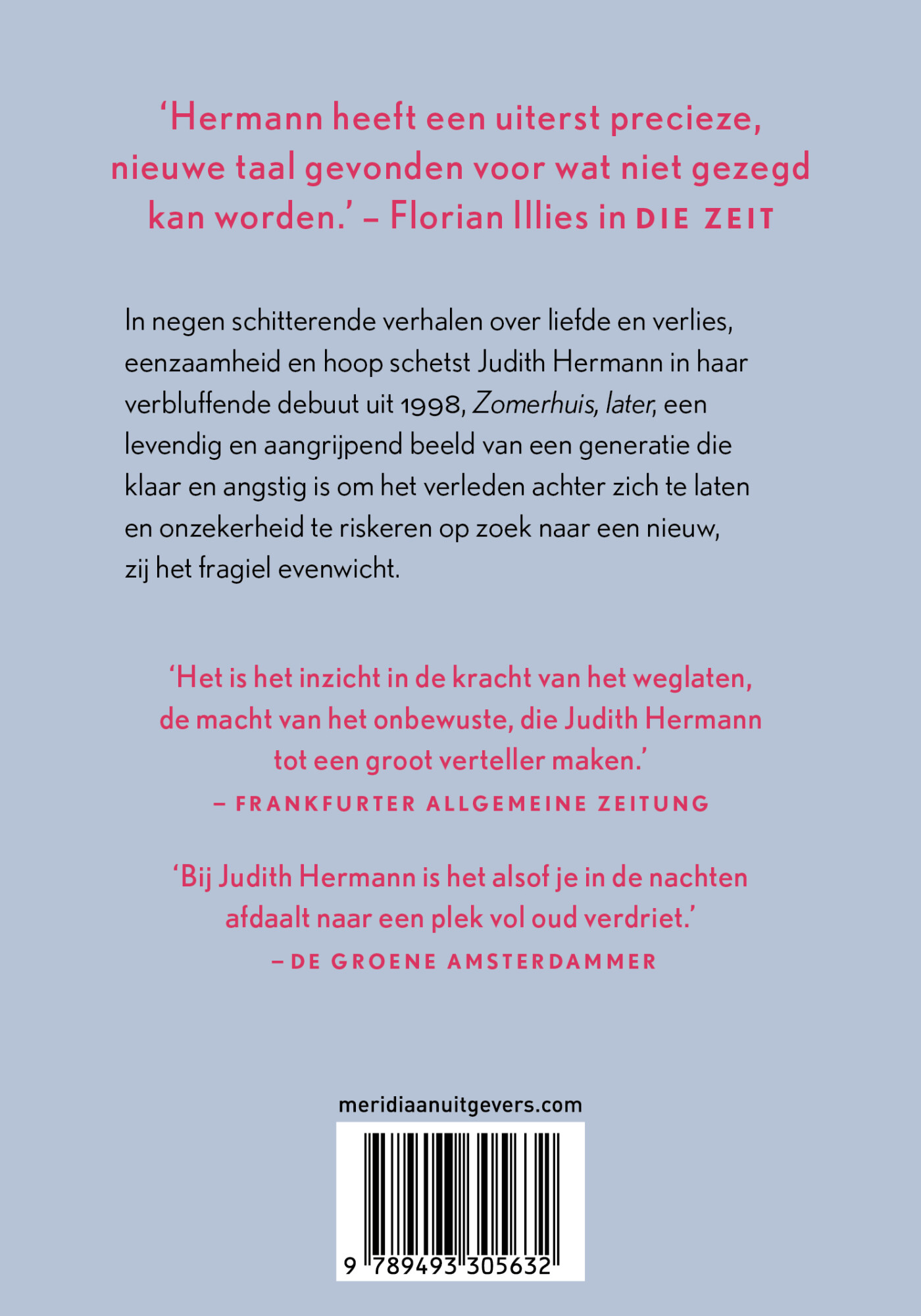 Zomerhuis, later achterkant