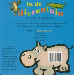 In de dierentuin / Kleurige kijkboeken achterkant