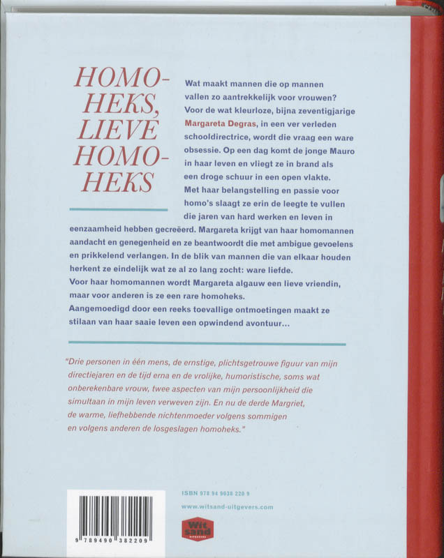 Homoheks, Lieve Homoheks achterkant