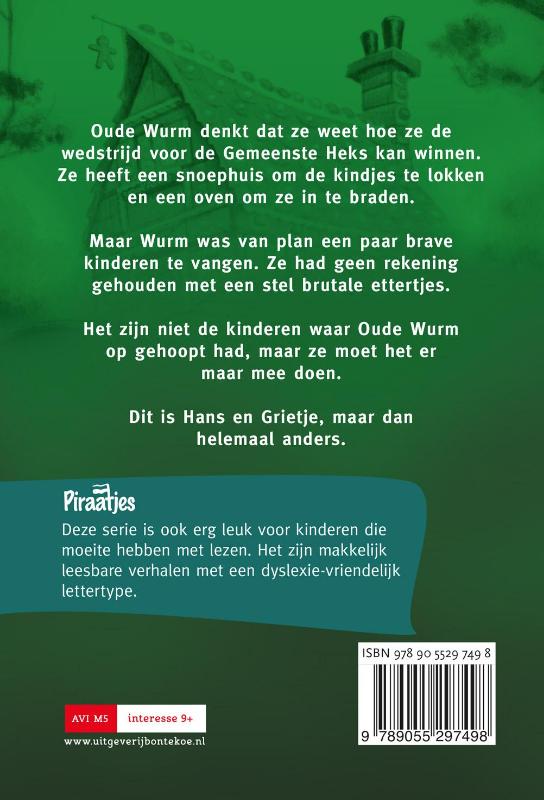 De gemeenste heks ter wereld / Piraatjes achterkant