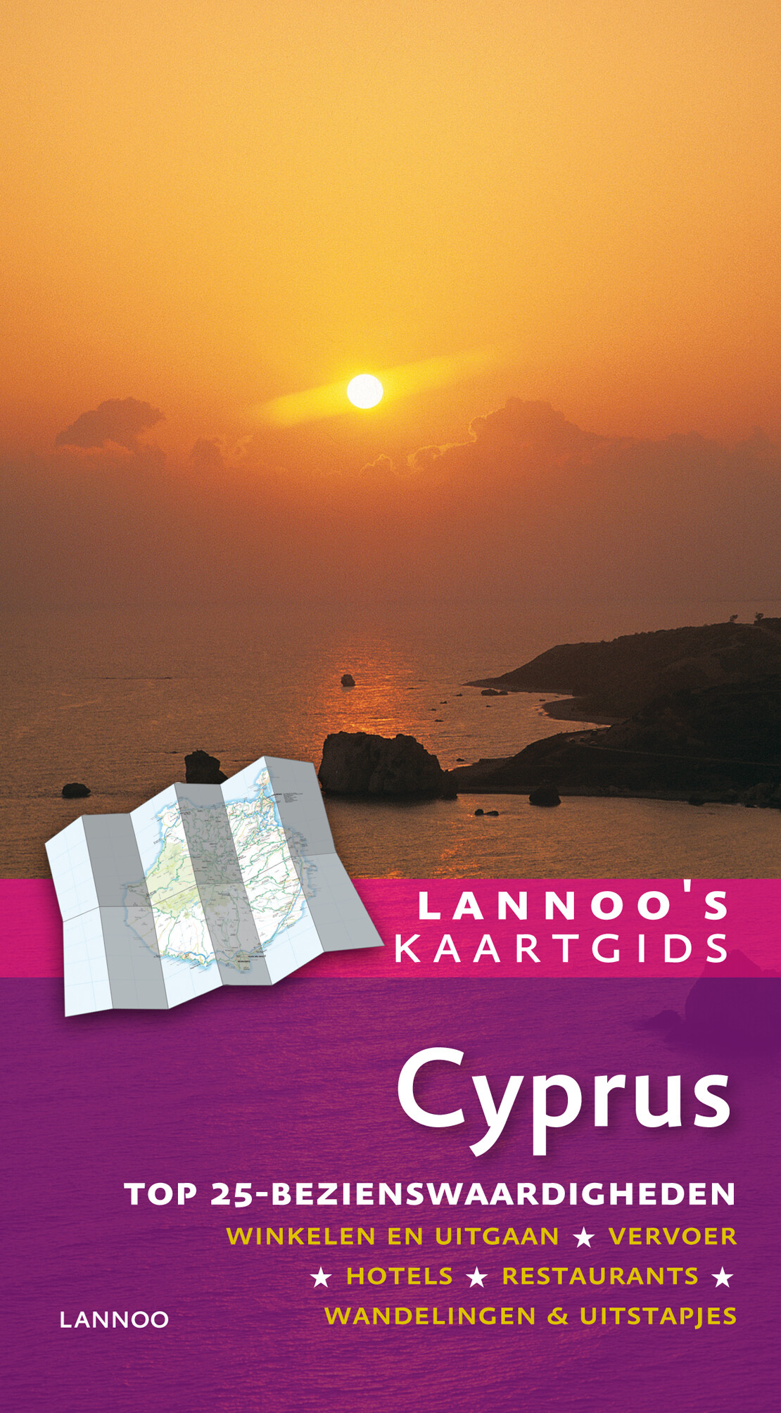Lara Dunston Cyprus / Lannoo's Kaartgids