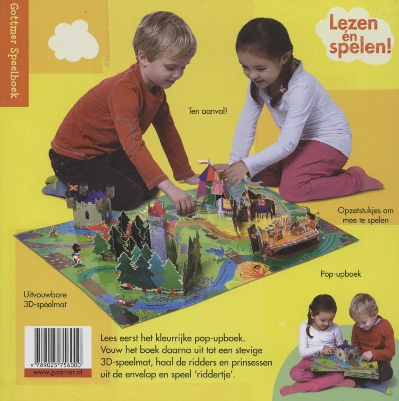 Ridderspeelboek achterkant