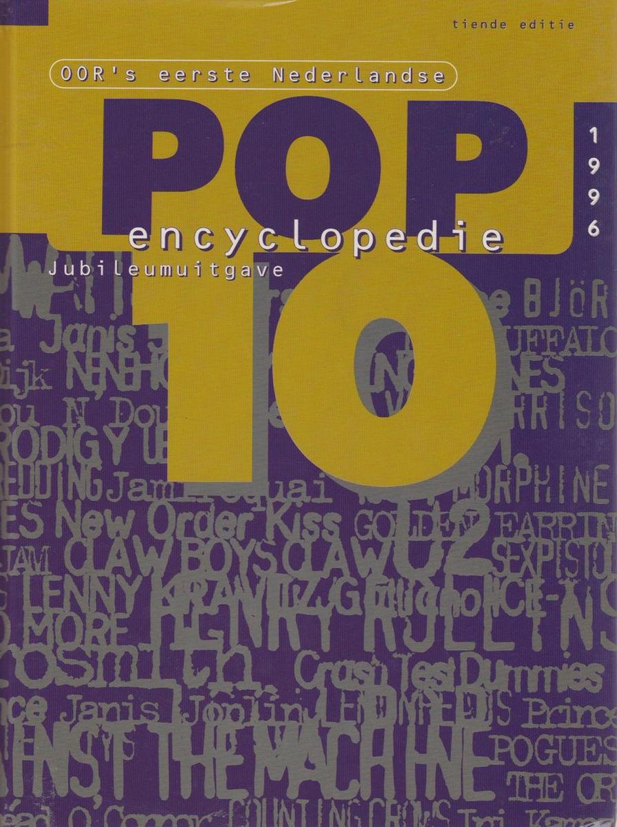 Frans Steensma Oor's Eerste Nederlandse Pop Encyclopedie , 10e Editie