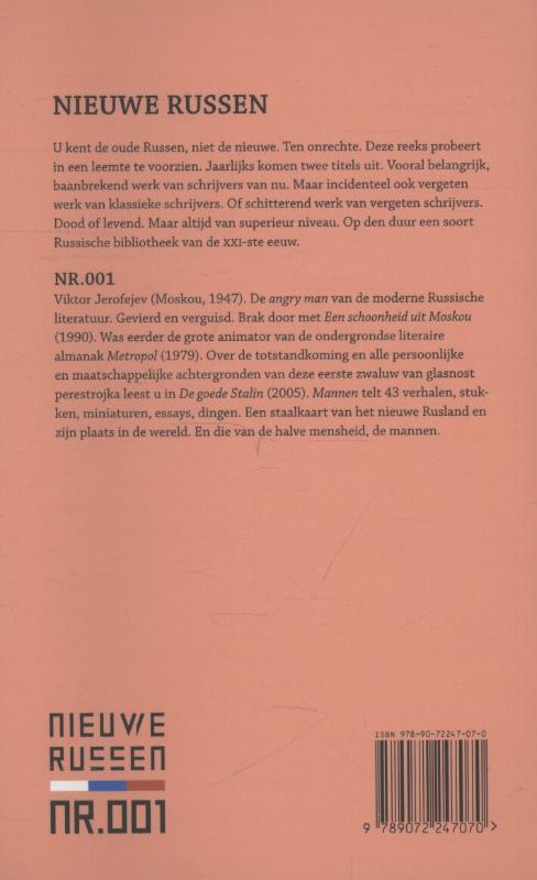Mannen / Nieuwe Russen / 001 achterkant