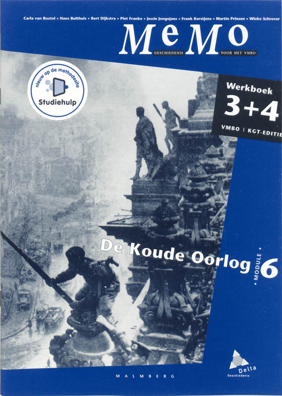 Memo Vmbo KGT de koude oorlog Werkboek 3+4