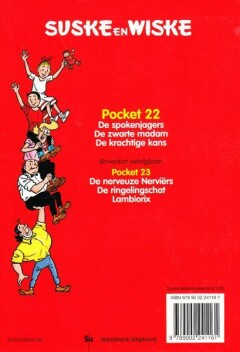 pocket / Suske en Wiske / 22 achterkant