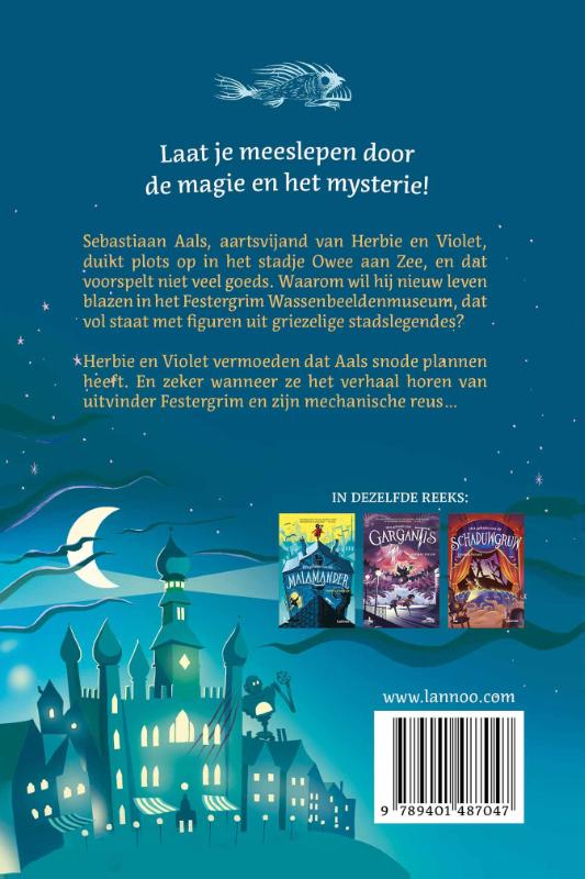 Het geheim van Festergrim / Owee aan Zee / 4 achterkant