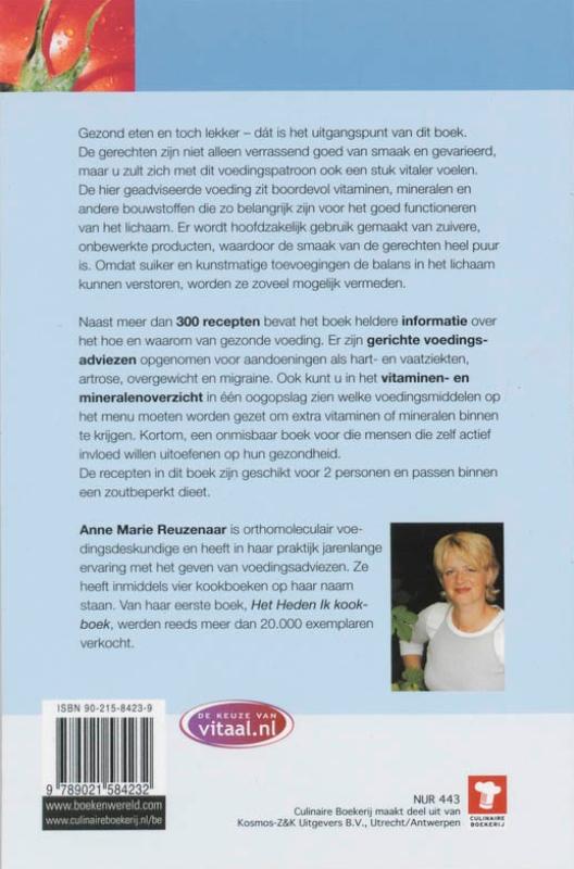 Eet je fit / Culinaire boekerij Eet je fit / Culinaire boekerij achterkant