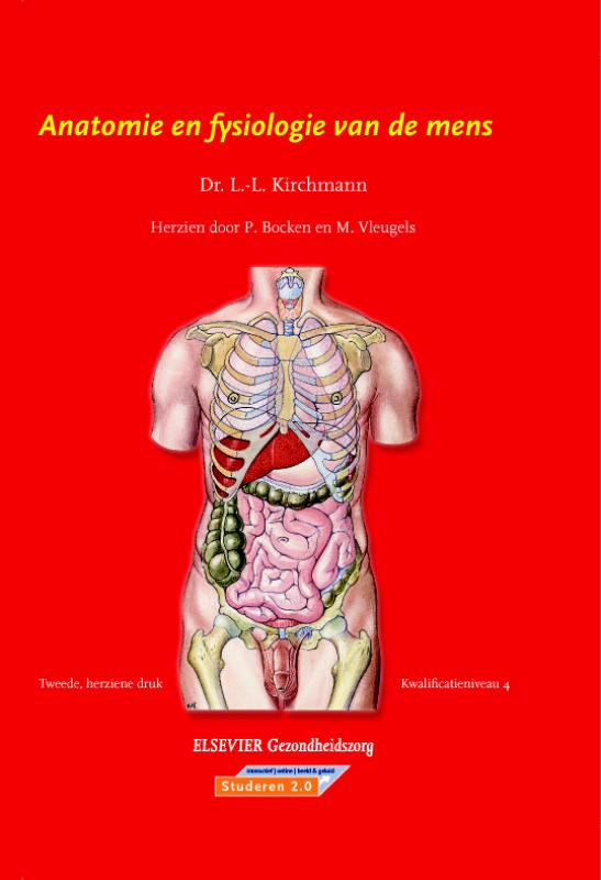 boekenbalie_9789035232044_cover Anatomie En Fysiologie Van De Mens, Kwalificatieniveau 4