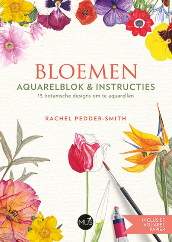 boekenbalie_9789045322629_cover Bloemen aquarelblok & instructies