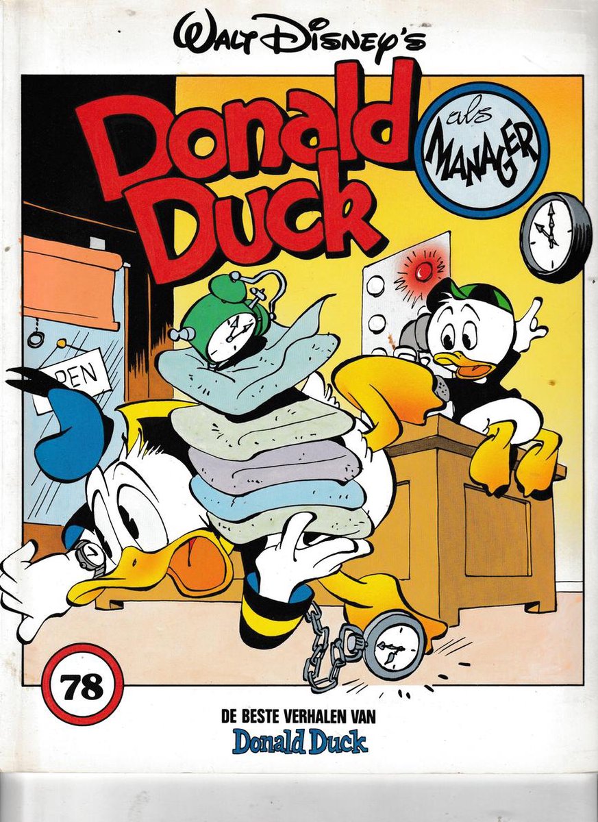 Donald Duck als manager