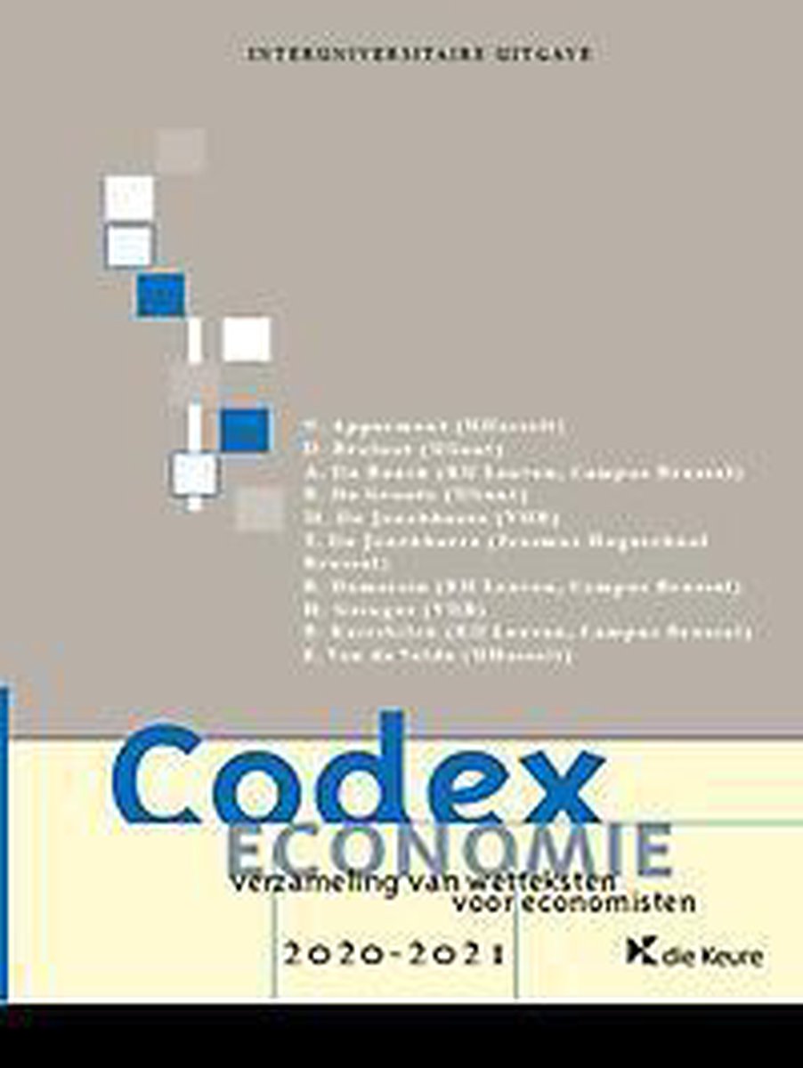 Codex economie 2020-2021