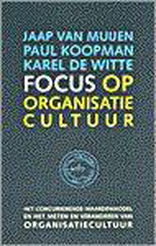 FOCUS OP ORGANISATIECULTUUR