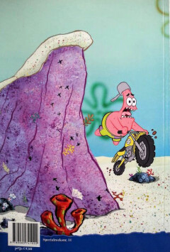 SPONGEBOB AVONTURENBOEK achterkant