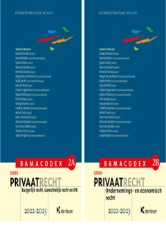 BAMACODEX 2 – Privaatrecht 2022-2023 (BAMA 2A en 2B)