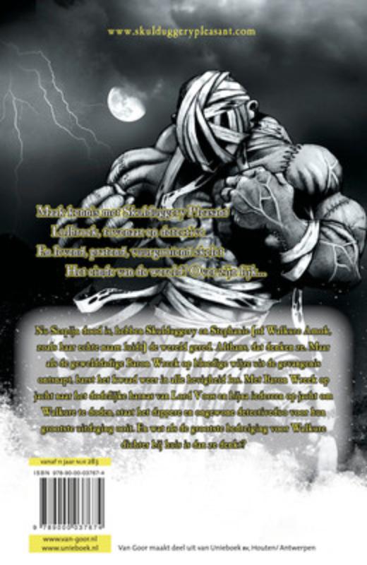 Hoog spel / Skulduggery Pleasant / 2 achterkant