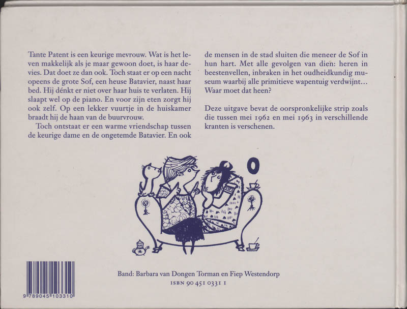 Tante Patent en de grote Sof Tante Patent en de grote Sof achterkant