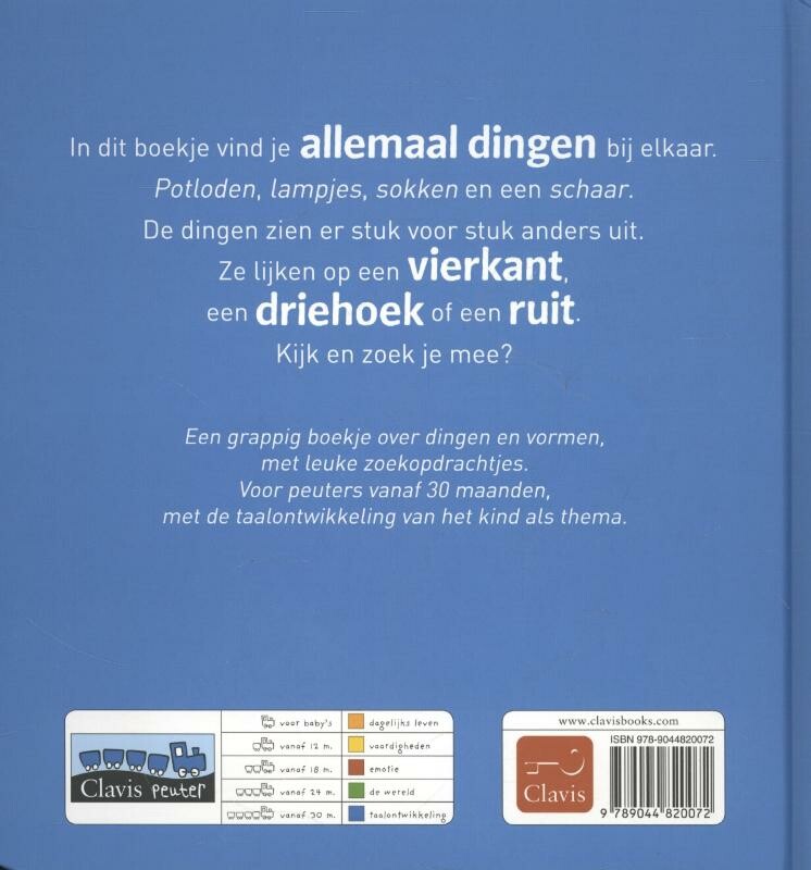 Allemaal dingen achterkant