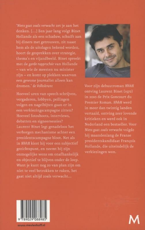 Niets gaat zoals verwacht achterkant