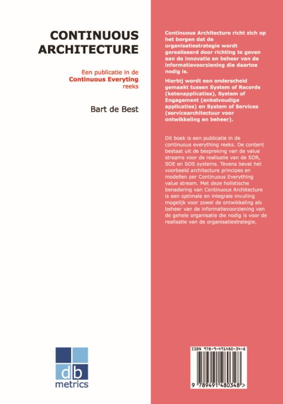 Continuous Architecture / Continuous Everything achterkant