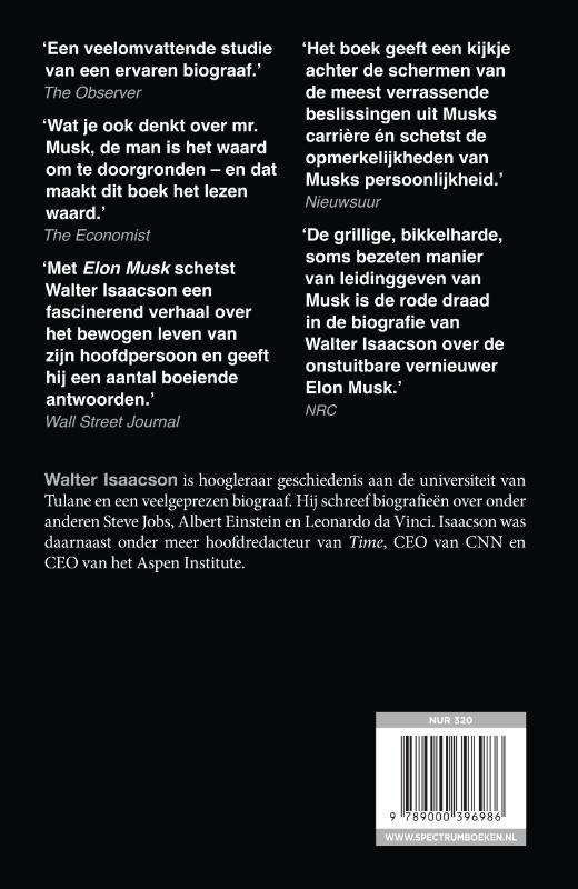 Elon Musk achterkant