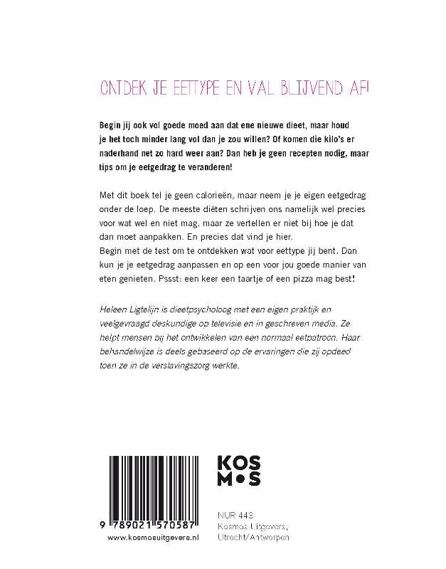 Het slanke brein Het slanke brein achterkant