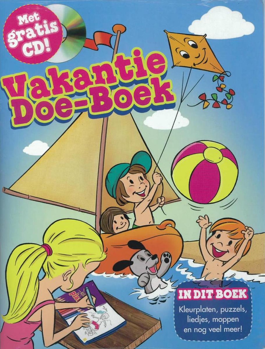 Vakantie Doe-Boek Boek + Cd