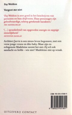 Vergeet me niet achterkant