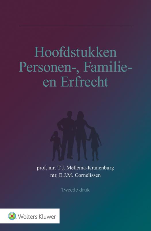 Hoofdstukken personen-, familie- en erfrecht