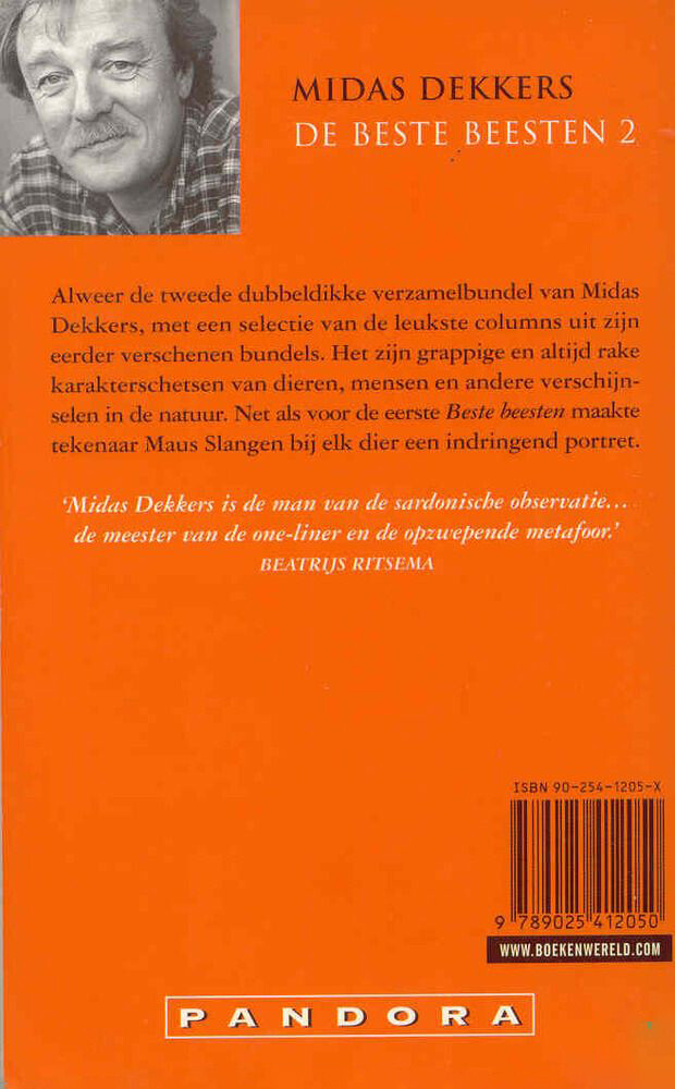 De beste beesten 2 / Pandora pockets achterkant