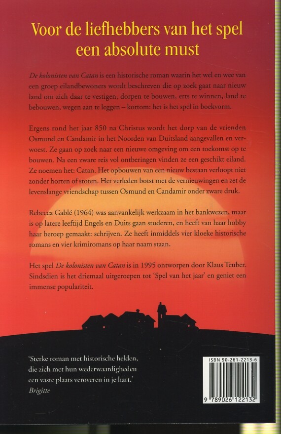 De kolonisten van Catan achterkant