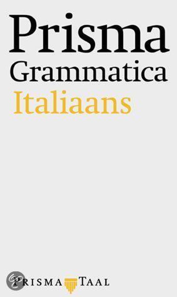 Prisma grammatica italiaans
