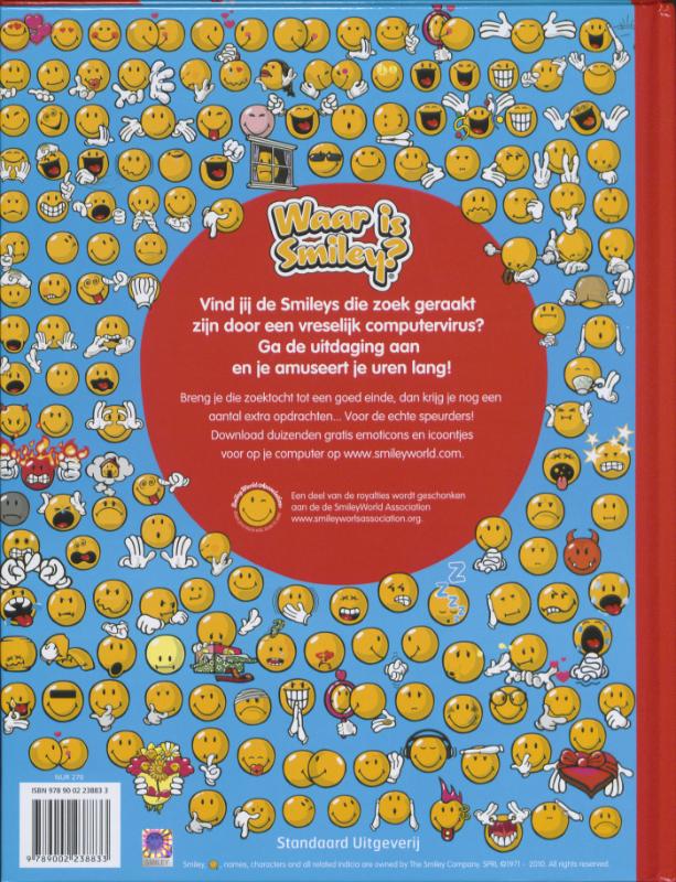 Waar is Smiley ? achterkant