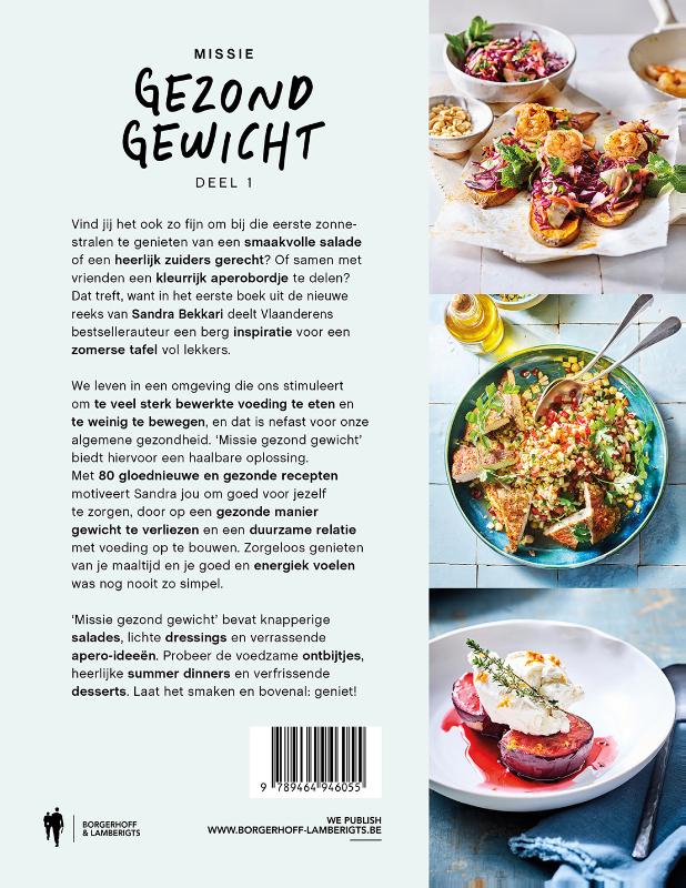 Missie gezond gewicht / 1 achterkant