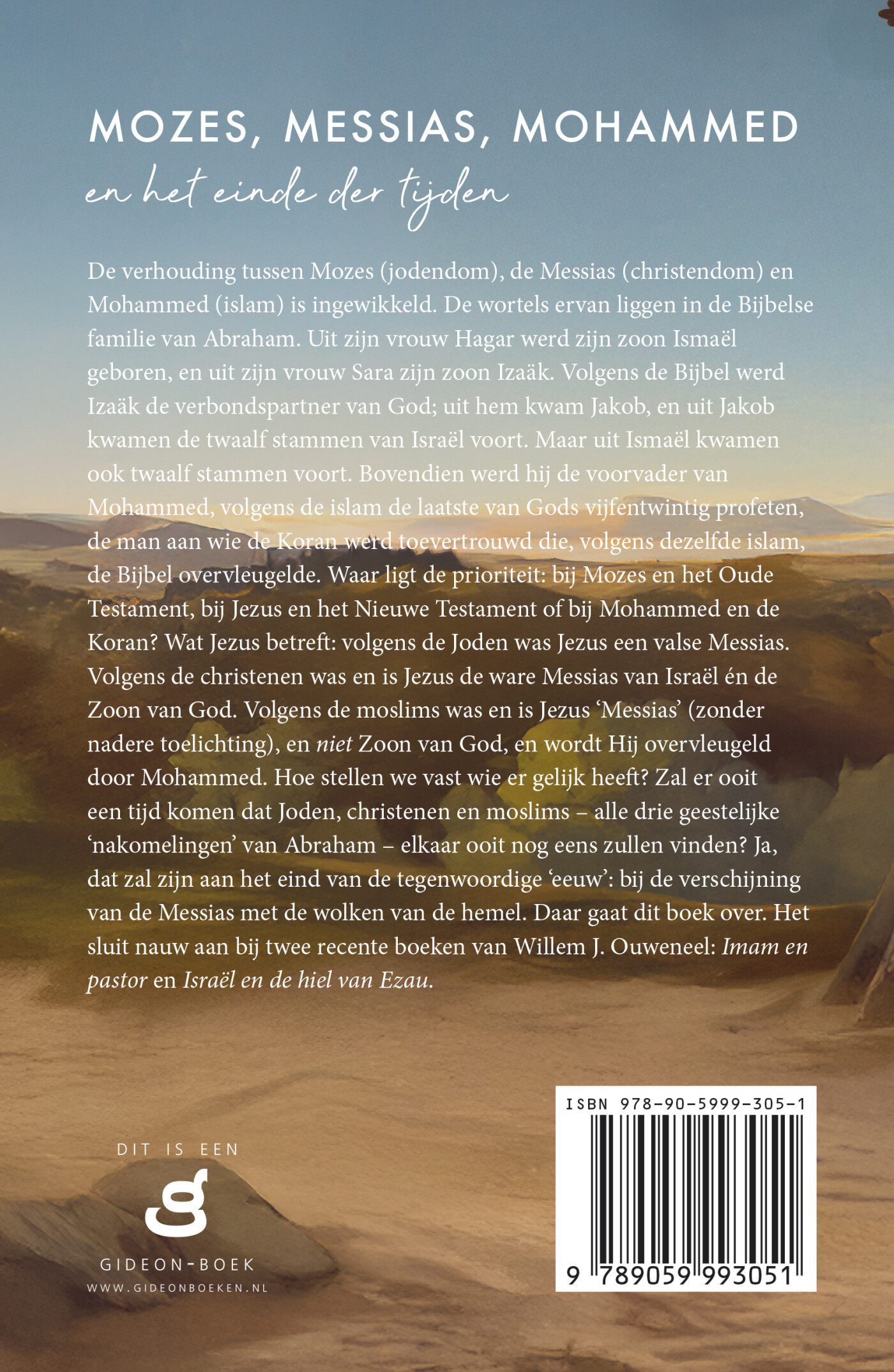 Mozes Messias Mohammed achterkant